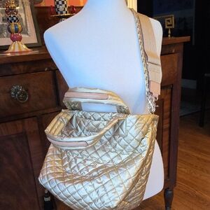 Gold MZ Wallace Tote